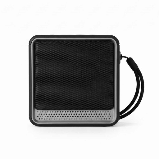 FELIX - @memorii Portable Wireless Speaker - Black / Silver 