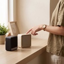 FELIX - @memorii Portable Wireless Speaker - Black / Silver 