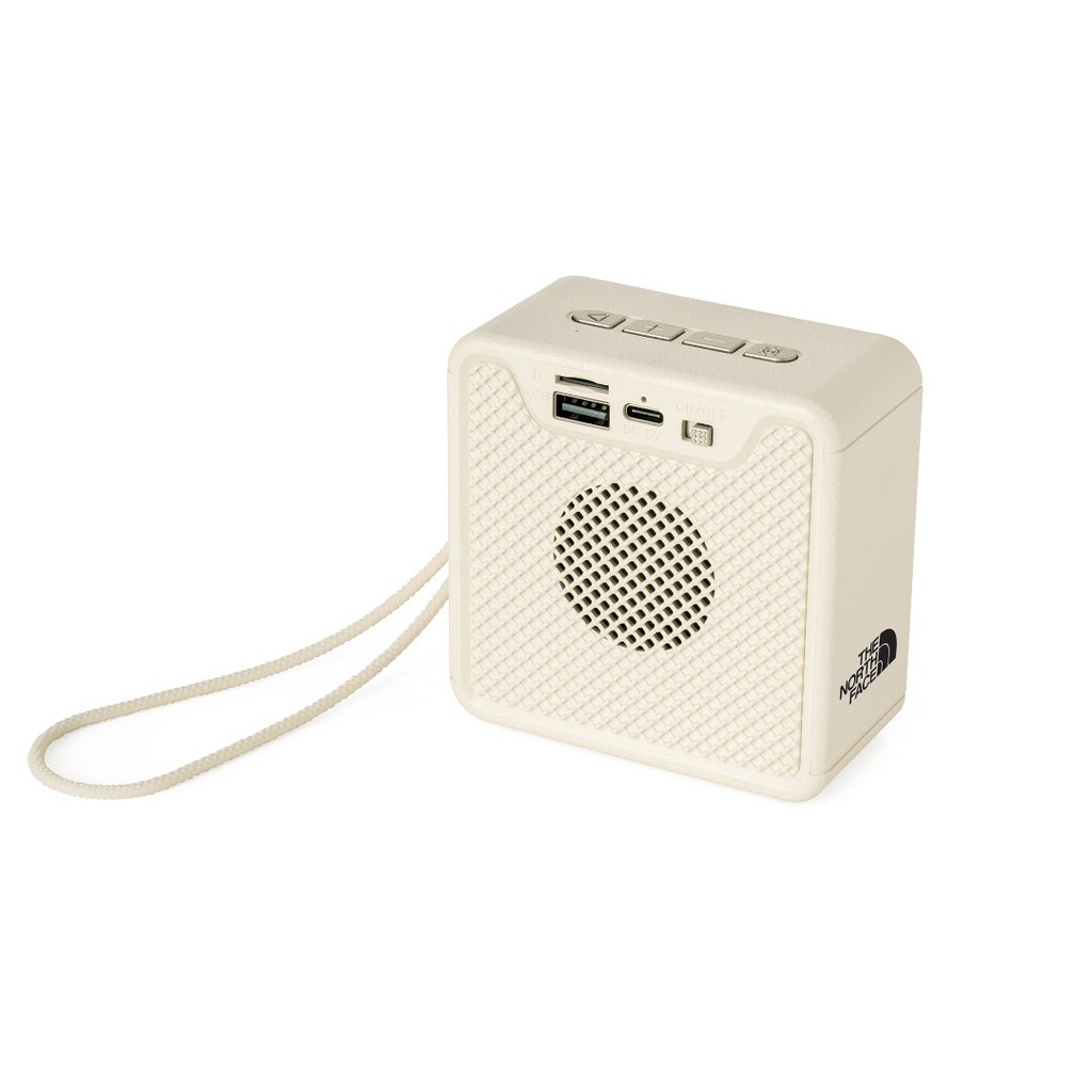 FELIX - @memorii Portable Wireless Speaker - Beige / Gold 