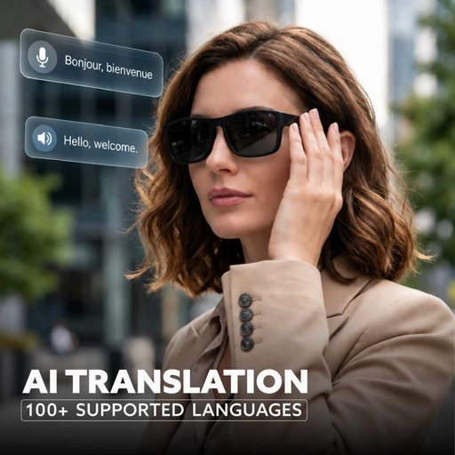 @memorii AI Smart Glass - Black 