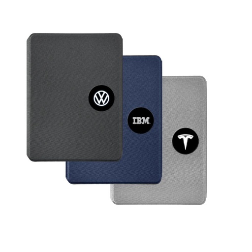 SOLAIS - Santhome Recycled 10000 mAh Power Bank with 15W Magsafe Smart A5 Organizer - Navy Blue 