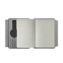 SOLAIS - Santhome Recycled 10000 mAh Power Bank with 15W Magsafe Smart A5 Organizer - Grey 