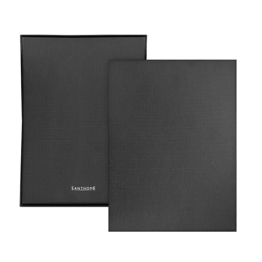 SOLAIS - Santhome Recycled 10000 mAh Power Bank with 15W Magsafe Smart A5 Organizer - Grey 