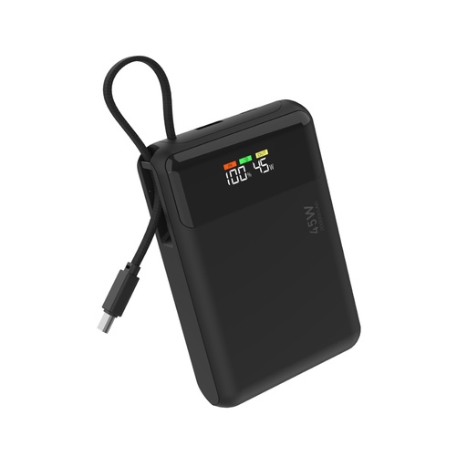 ZENO - @memorii 20000mAh PD 45W Powerbank for Laptop and Mobile - Black