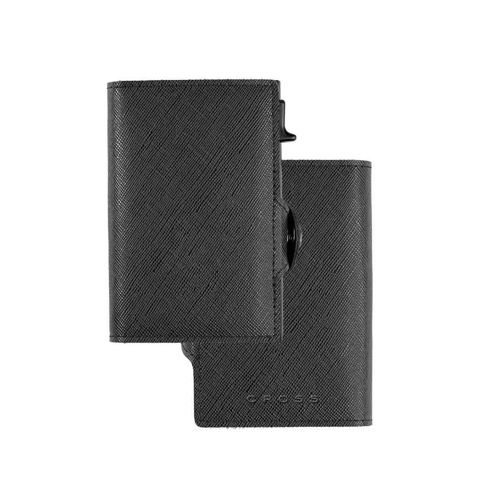 CROSS RFID Card Holder Wallet - Black