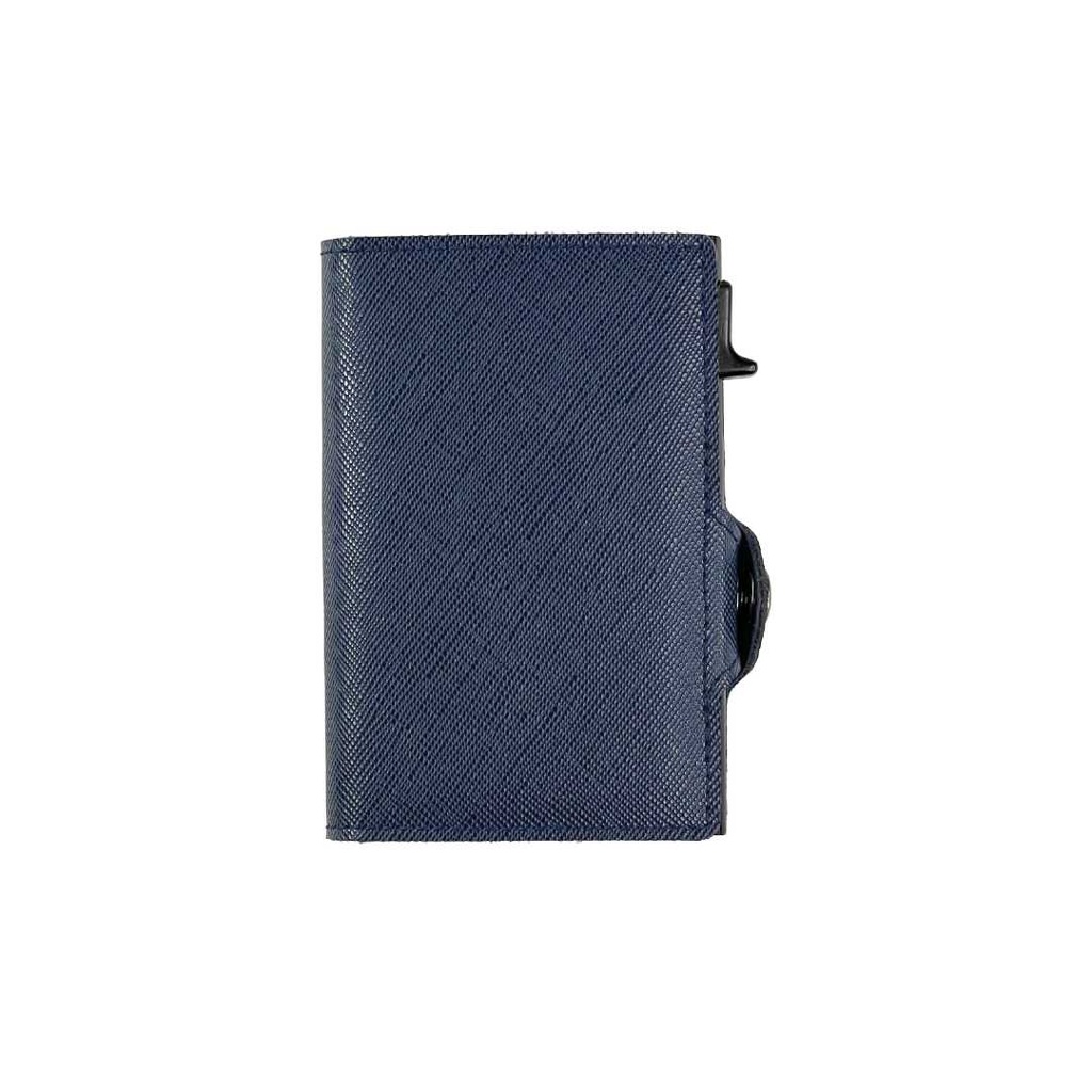 CROSS RFID Card Holder Wallet - Navy Blue