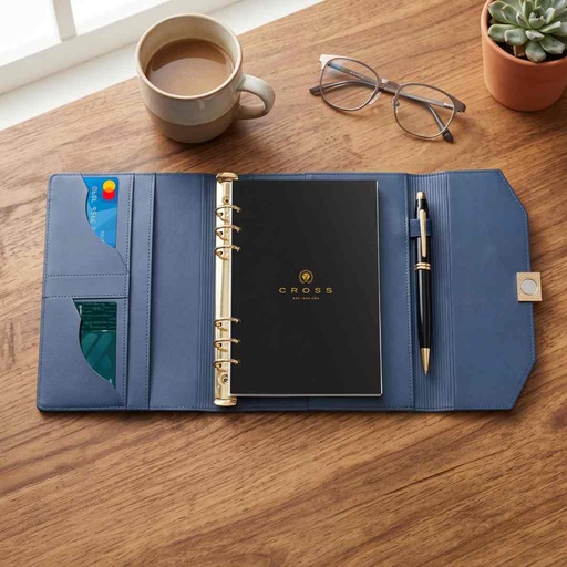 Cross Ring Binder Organizer - Navy Blue