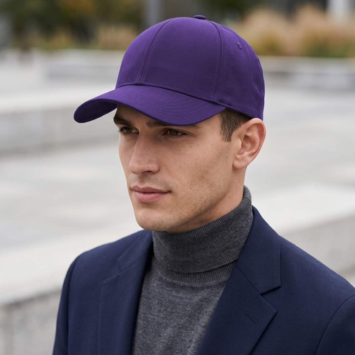 PEAK - Santhome® DryNCool® Advanced Seamless 6-Panel Cap - Purple