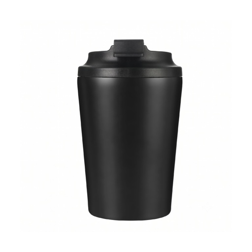 MILOS - Hans Larsen Double Wall Coffee Mug 350 ml - Black 