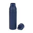 RHODES - Hans Larsen Double Wall Bottle with Push Lid  550 ml - Navy Blue