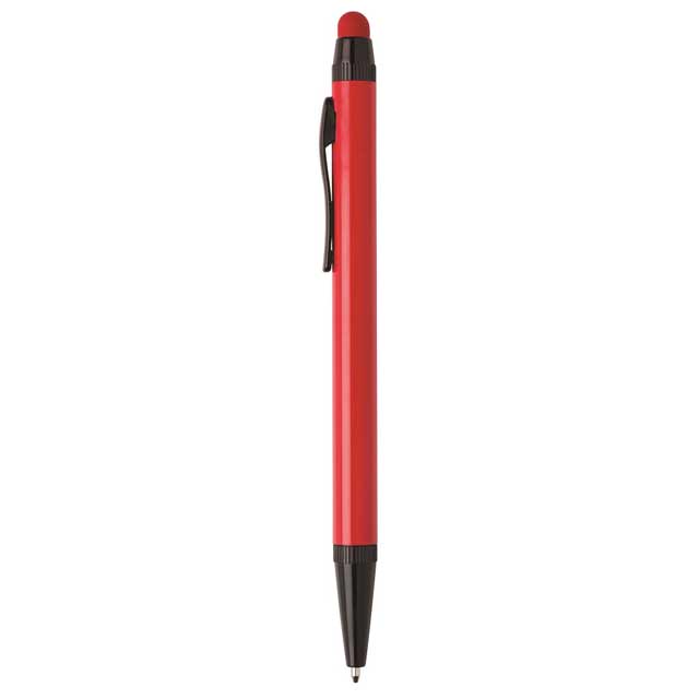 XD A6 Hard Cover Notebook With Stylus Pen - Red