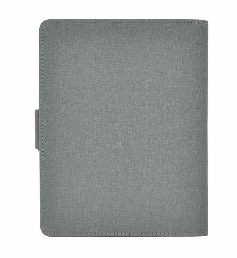 PREETZ - Santhome Technology Folder with 8000 mAh Wireless Powerbank and 32GB USB - Dark Grey