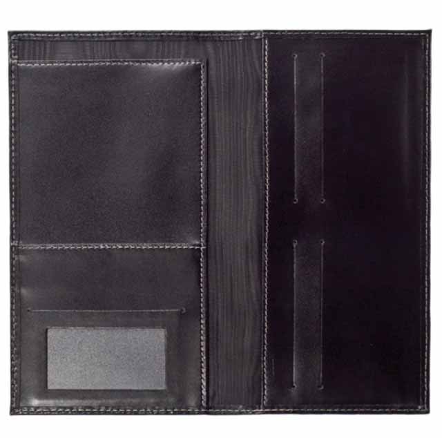 SANTHOME Genuine Leather Travel Wallet Made in Germany