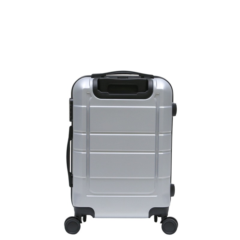 GENOVA - Cabin Trolley Bag - Silver