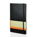 RULBUK - SANTHOME Softcover Ruled A5 Notebook Black