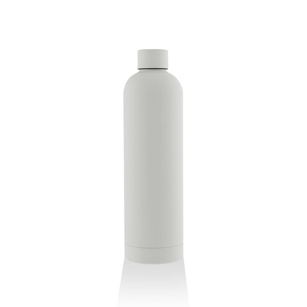 TAUNUS - Soft Touch Insulated Water Bottle - 750ml - White