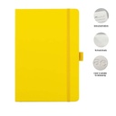 JURSI - Giftology A5 PU Notebook with Pen Loop - Yellow