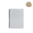 LUGO - eco-neutral® B6 Soft Cover Handmade Seed Paper Spiral Notebook