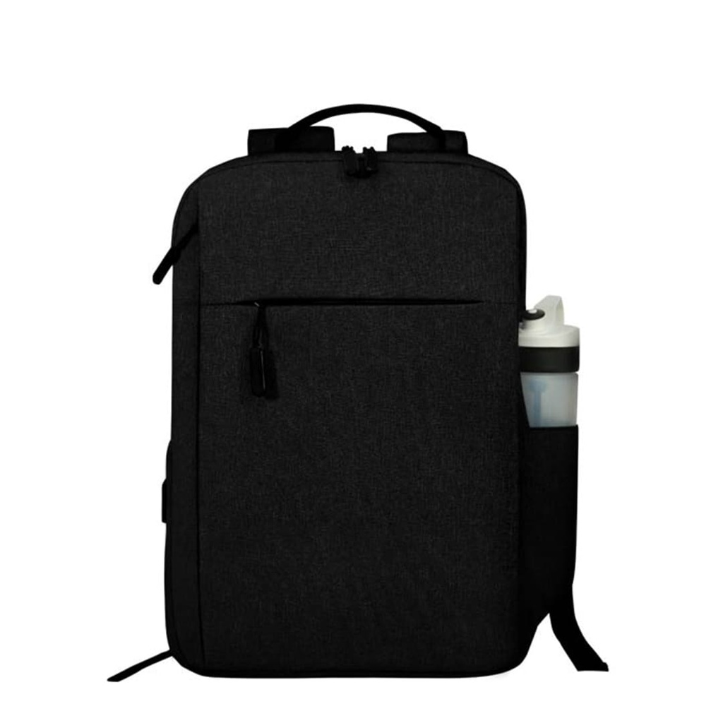 MALACCA - Giftology 14" Laptop Backpack 10L - Black (Anti-bacterial)