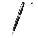 Cross Bailey Light™ Polished Black Resin with Polished Chrome Appointments Ballpoint Pen (Blue Ink)