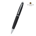[WICR 5303] Cross Calais™ Matte Black with Polished Chrome Appointments Ballpoint Pen (Blue Ink)