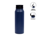 FERRO - Giftology Magnetic Phone Holder Water Bottle 760ml - Navy Blue