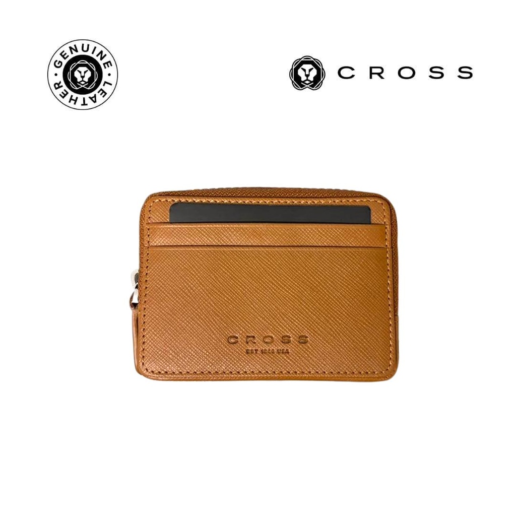 CROSS Leather Ladies Wallet - Mocha