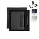 [GSSN 9625] LUBECK - Santhome A5 PU Portfolio with Pen - Black 