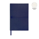 [NBGL 5411] ROVENA - Giftology A5 PU Soft Cover Notebook - Navy Blue