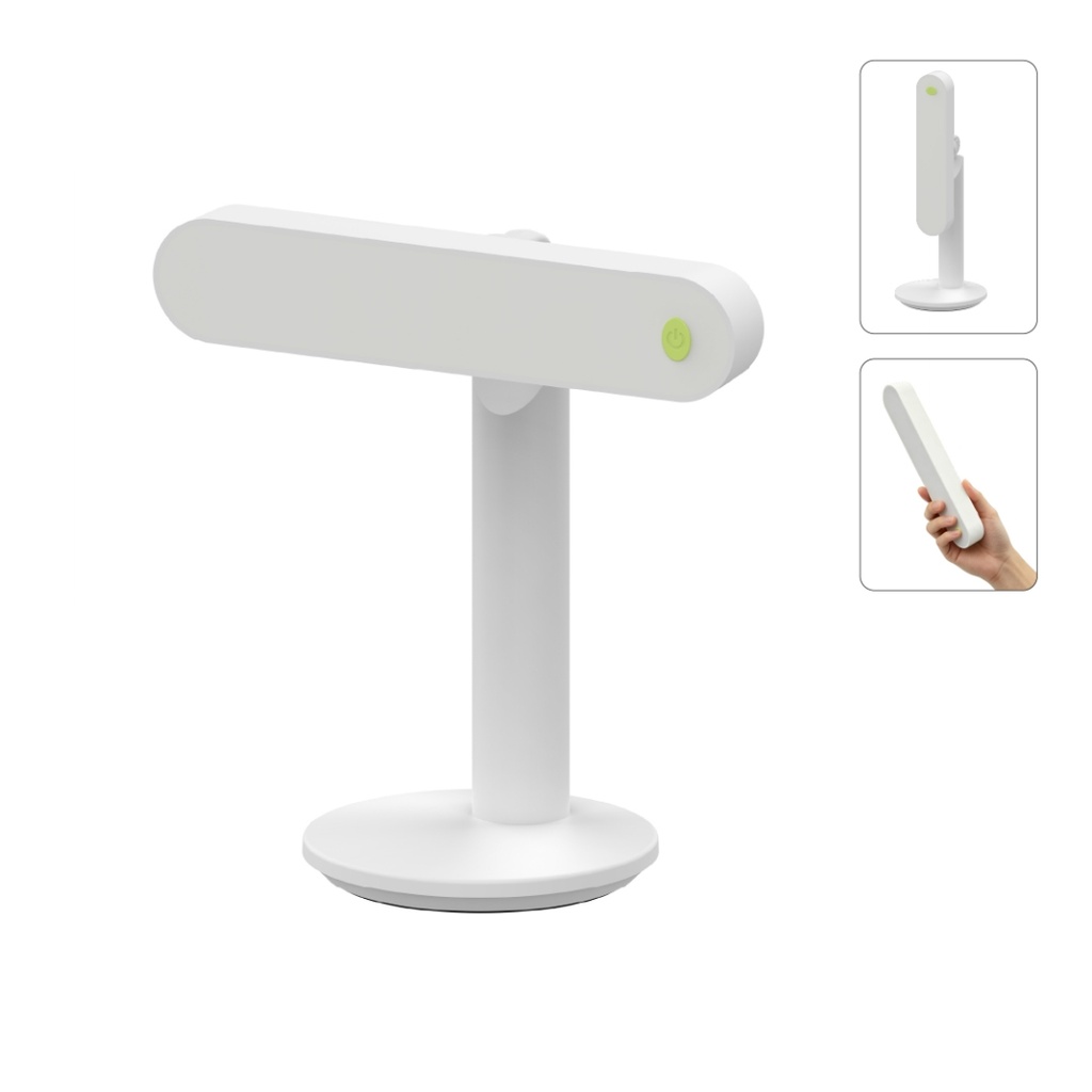 MINSK - @memorii 3 Colors Rechargeable Table Lamp - White 