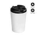 [DWHL 3310] MILOS - Hans Larsen Double Wall Coffee Mug 350 ml - White
