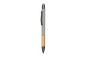 AYTOS - Metal Stylus Pen with Bamboo Grip - Grey