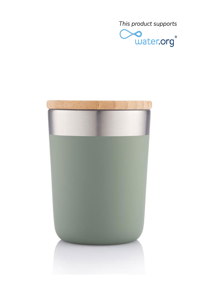 LAREN - CHANGE Collection Insulated Mug - Green