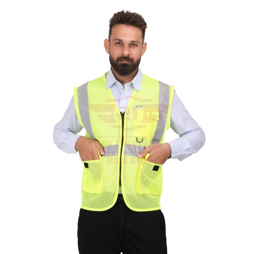 [1001-DIXON VEST] Safety Vest - Yellow