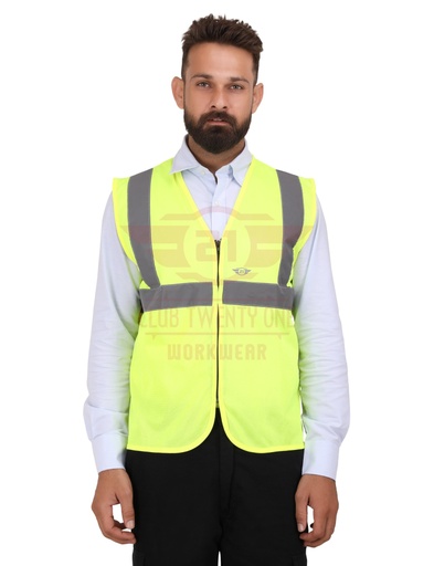 [1008 - Denver Vest] Denver Vest
Color: Yellow
Fabric: Light weight Plain Polyester
GSM: 110