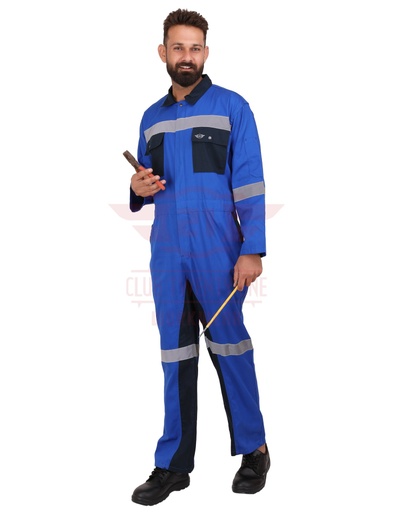 [2012 - Brooklyn Coverall] Brooklyn Coverall
Color: Royal Blue & Navy Blue
Fabric: Pre Shrunk 100% Cotton
GSM: 210