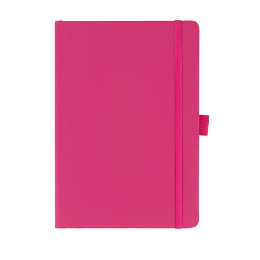 [NBGL 5240] JURSI - Giftology A5 PU Notebook with Pen Loop - Pink