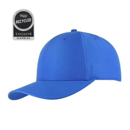 [HWSN 4010] ULTRA - Santhome RPET 6 Panel DryNCool® Sport Cap - Royal Blue