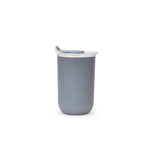 [DWGL 3248] NIMI - Giftology Double Wall Travel Mug 300ml - Grey