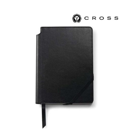 [NBCR 5354] CROSS Leatherette Journal - Black