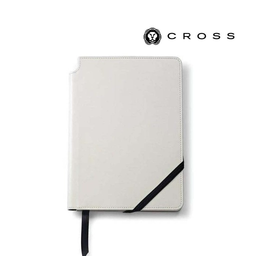 [NBCR 5356] CROSS Leatherette Journal - White
