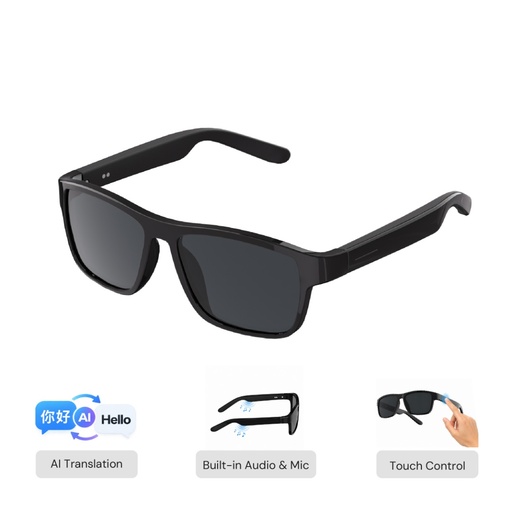 [ITSG 1317] @memorii AI Translation Smart Glass - Black