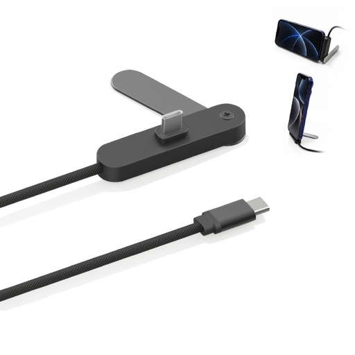 [MTST 1321] BRIXEN - @memorii 65W Fast Charging Cable with Adjustable Phone Stand 